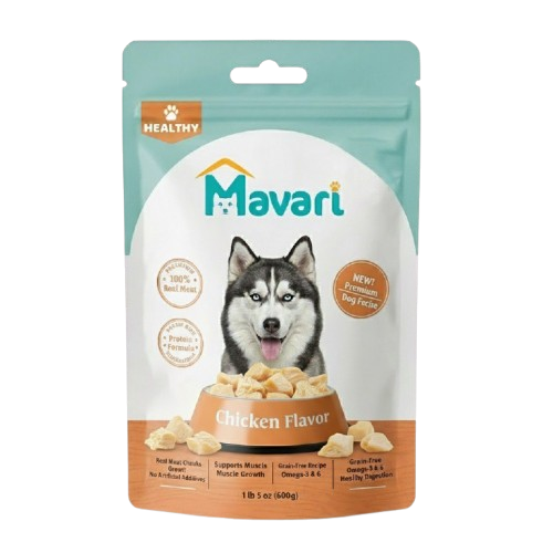 Bag of Haysen House Bells cat food with light blue packaging and a picture of a cat